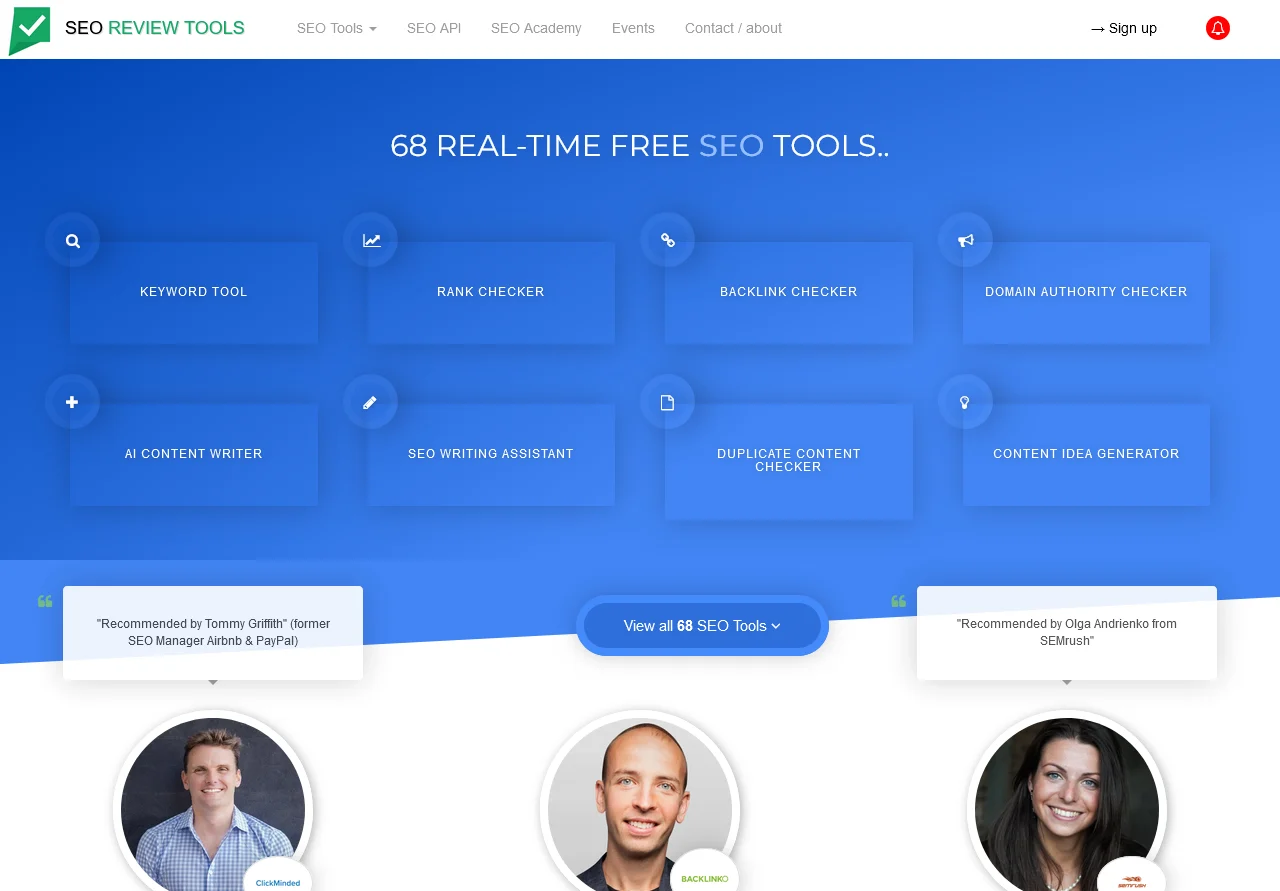 Seo Review Tools.