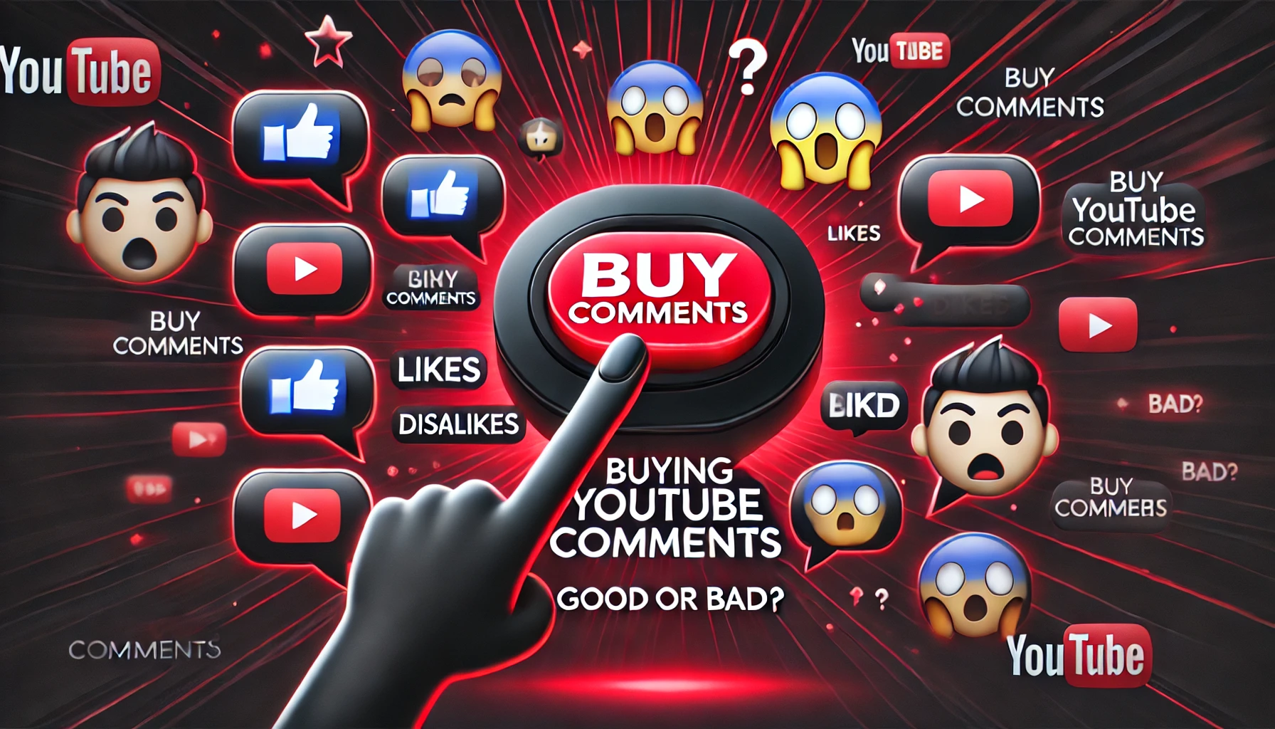 The Potential Risks of buying YouTube comments.