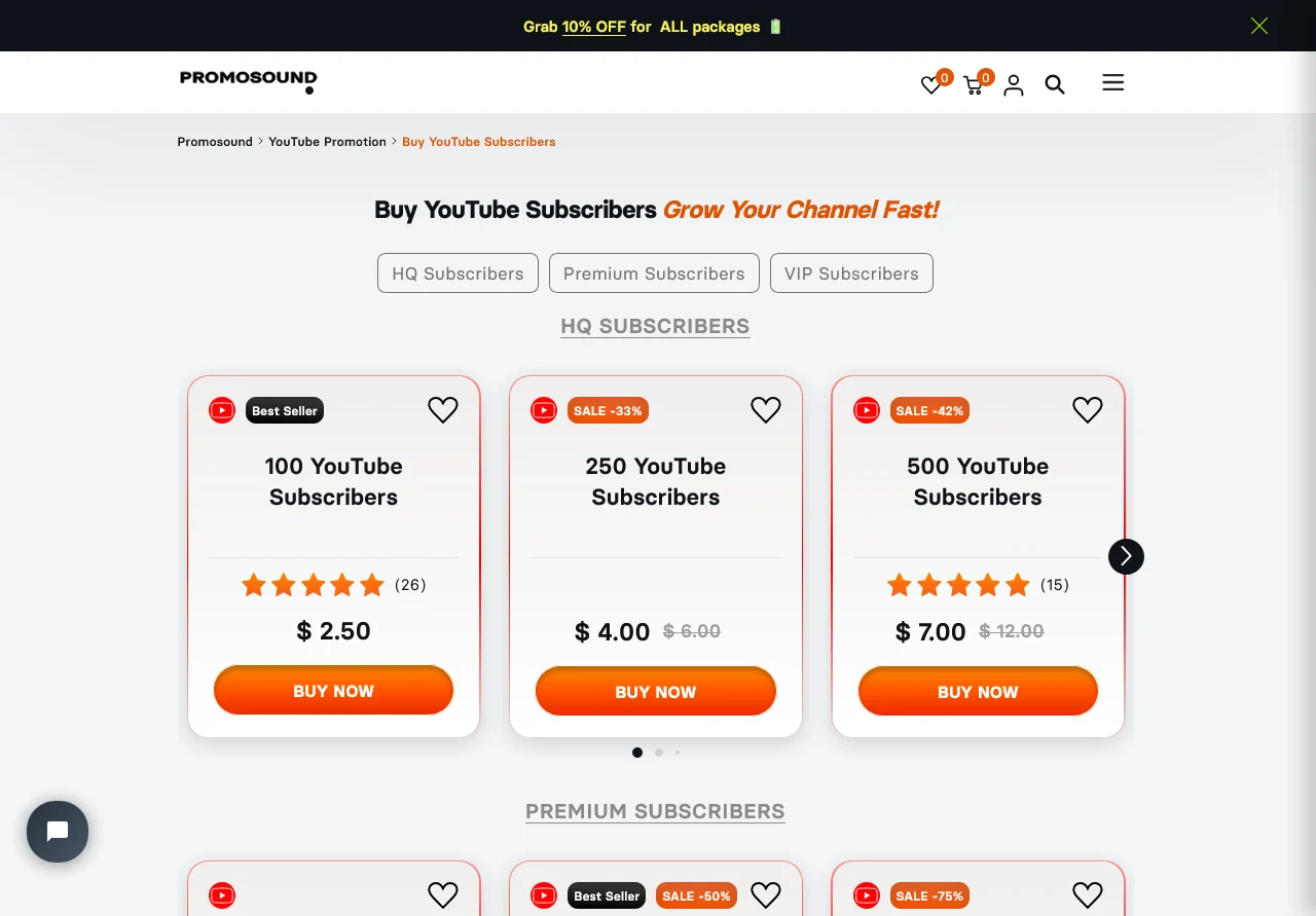 promosoundgroup.net youtube subscribers.