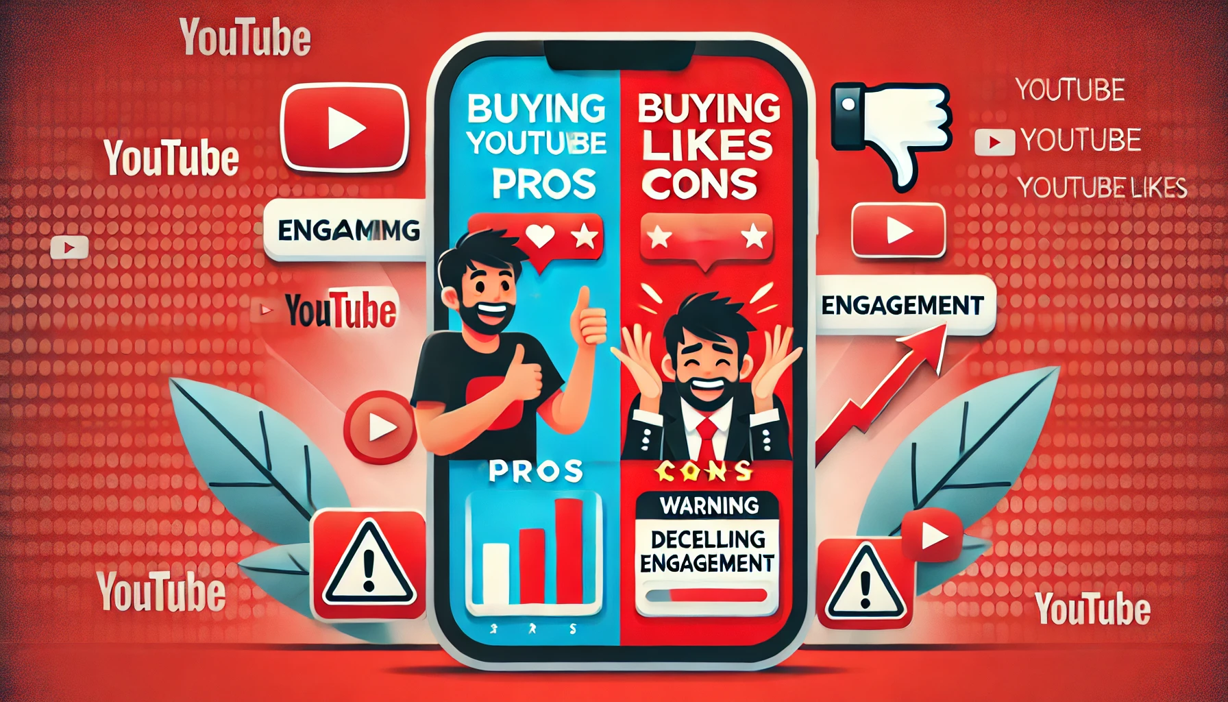 What are the Pros of buying YouTube likes?