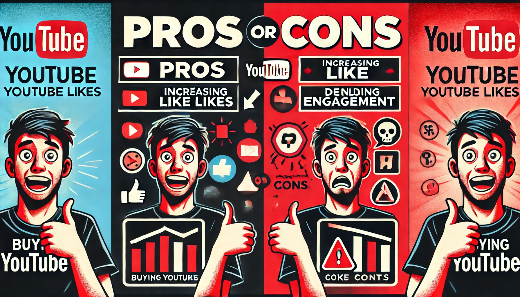 What are the Cons of buying YouTube likes?