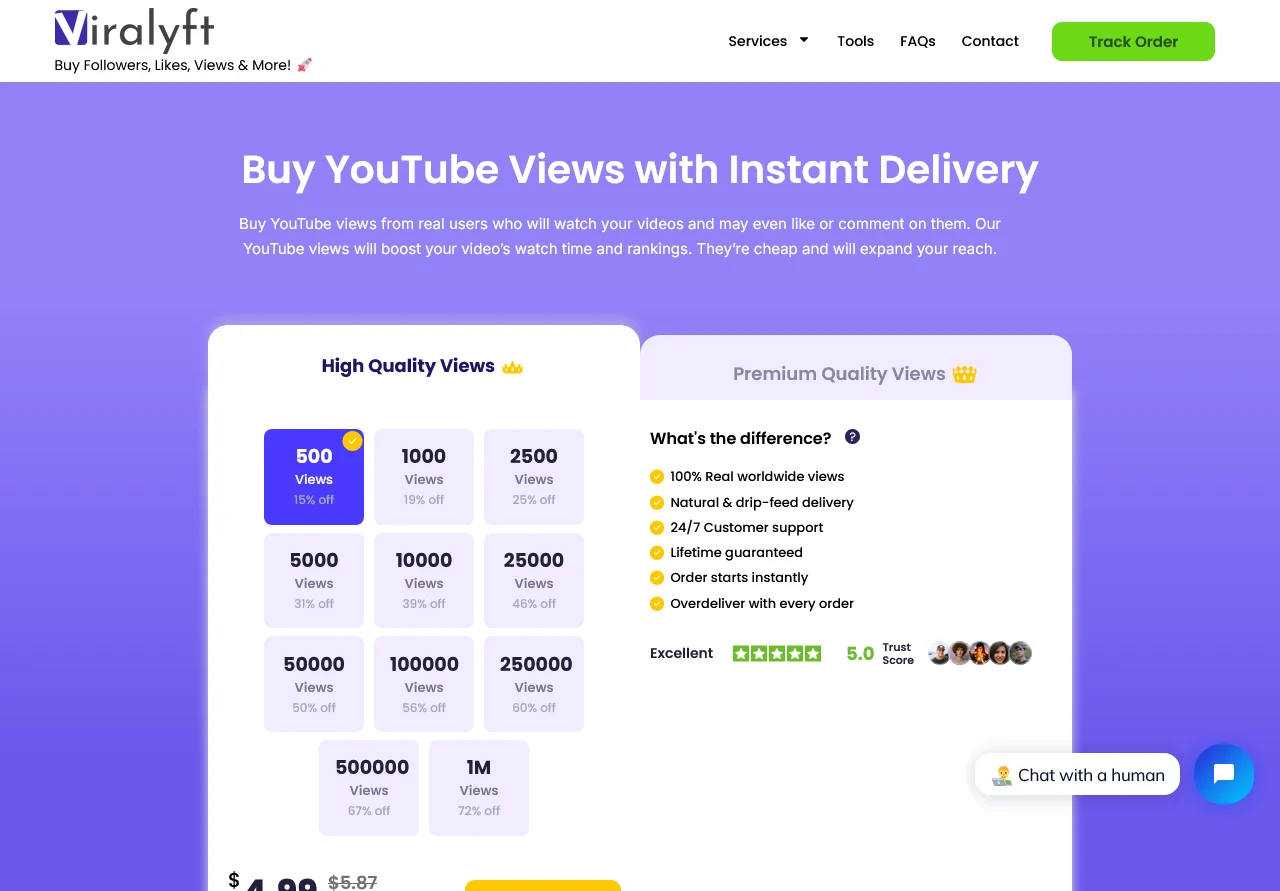 viralyft.com youtube views.