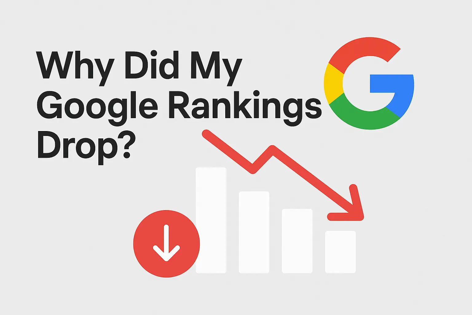 Why Did My Google Rankings Drop?