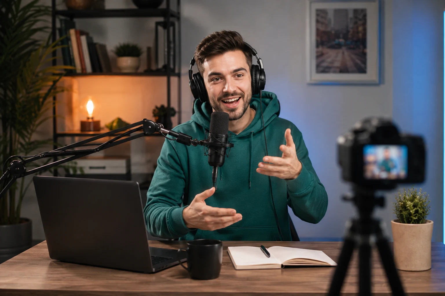 Creator preparing Facebook friend request growth