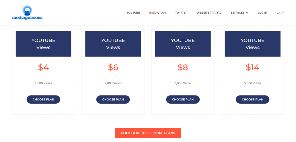 Buy youtube views from mediageneous. Mediageneous is the world's leading site to purchase youtube views. Our views come from real people allover the world.