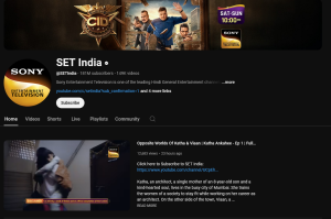 SET India YouTube Channel