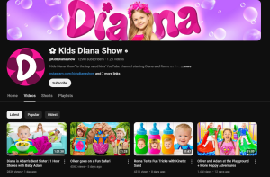 ✿ Kids Diana Show YouTube Channel