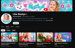 Like Nastya YouTube Channel