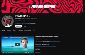 PewDiePie YouTube Channel
