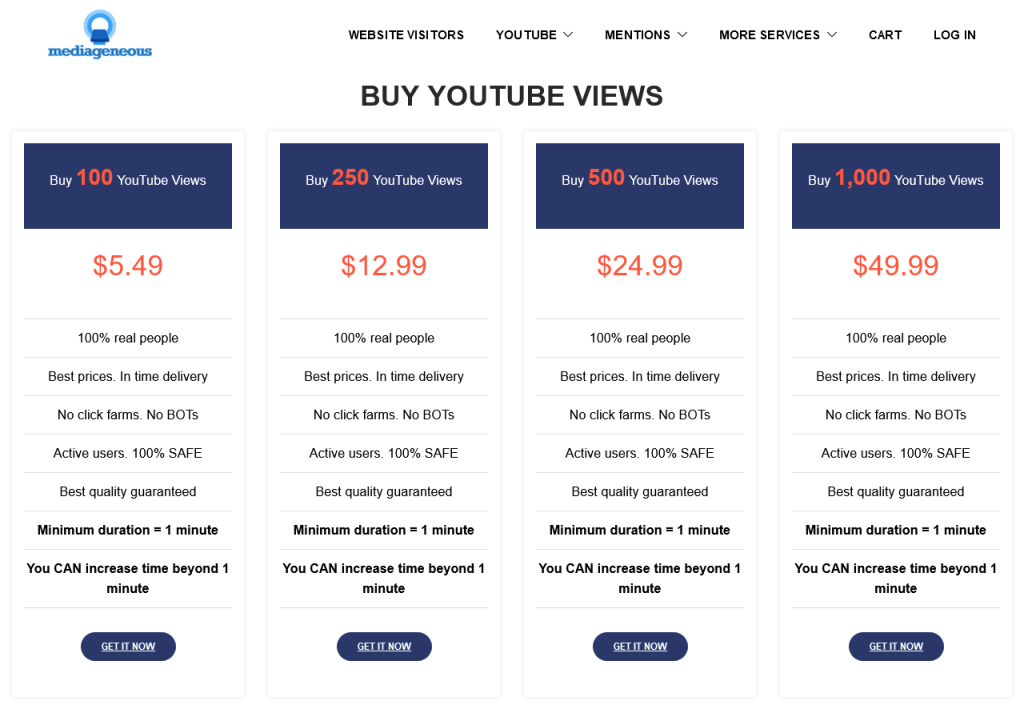 10 Best Sites to Buy YouTube Views
