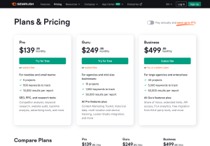 Semrush - Online Marketing Can Be Easy.