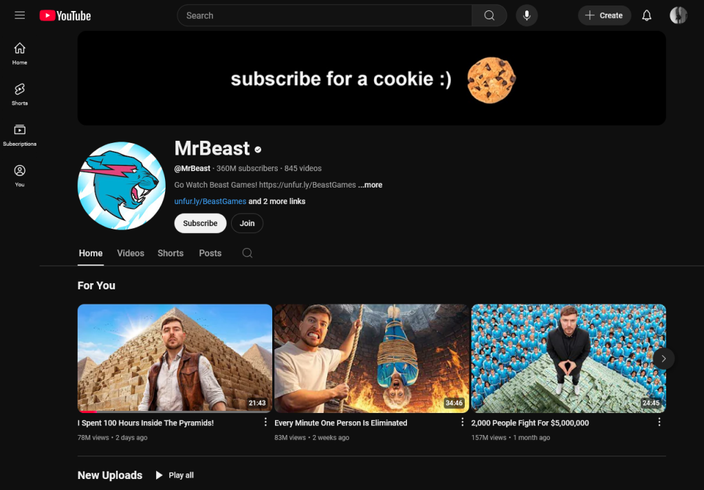 MrBeast Channel