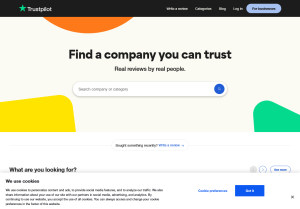Trustpilot Reviews Experience the power of customer reviews