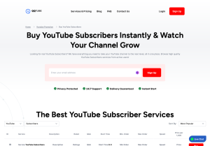 qqtube.com youtube subscribers.
