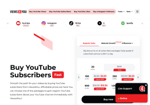 views4you.com youtube subscribers.