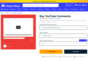mediamister.com youtube comments.