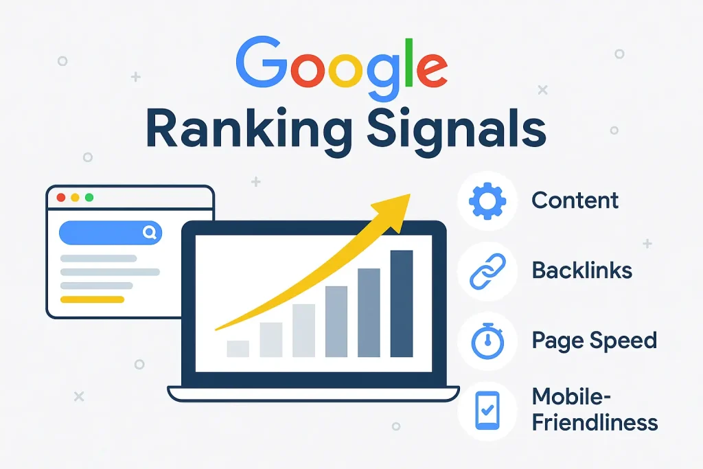 Google Ranking Signals.
