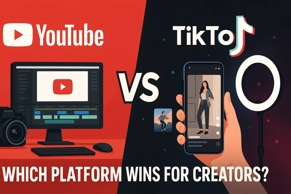 YouTube or TikTok Which is Better for Content Creators?